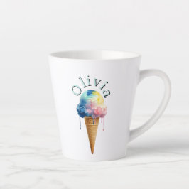 Taza De Café Latte Helado