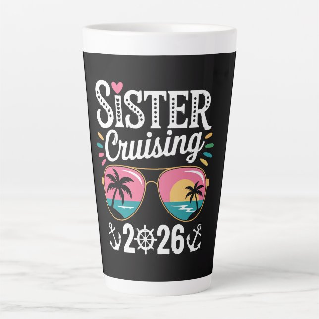 Taza De Café Latte Hermana Curising 2026 (Anverso)