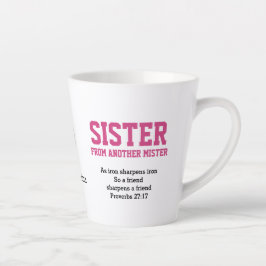 Taza De Café Latte HERMANA DE OTRO Monograma MISTER