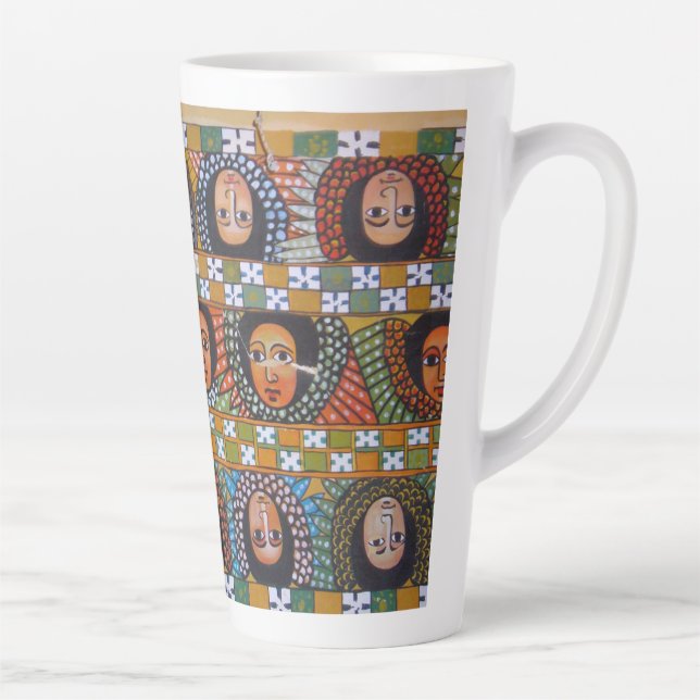 Taza De Café Latte Hermosa jarra (Derecha)