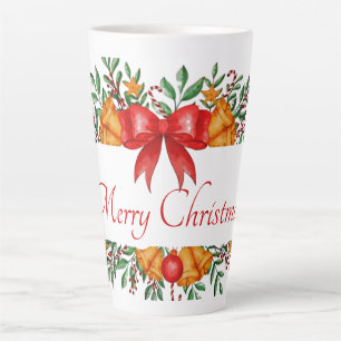 Taza De Café Latte Hermoso banner de vacaciones personalizado