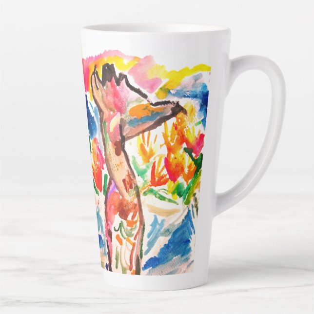 Taza De Café Latte Heron nice (Derecha)