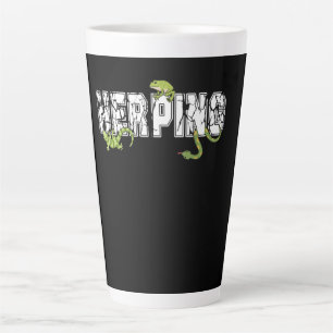 Taza De Café Latte Herpetología Rebalancea Zoología de serpientes R