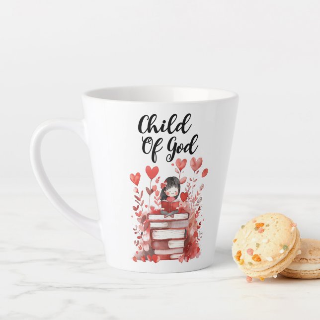 Taza De Café Latte Hijo de Dios (In situ)
