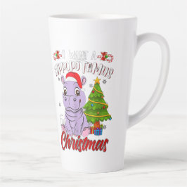Taza De Café Latte HIPPO Latte Mug