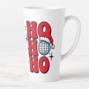 Taza De Café Latte Ho ho ho feliz navidad