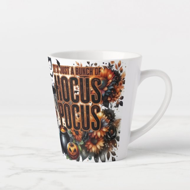 Taza De Café Latte “Hocus Pocus Magic Vibes” (Derecha)