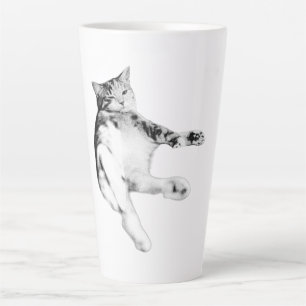 Taza De Café Latte Hola de Belly