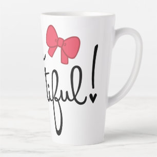 Taza De Café Latte Hola Hermoso