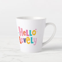 Hola Lovey Latte Mug