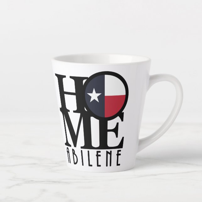 Taza De Café Latte HOME Abile Texas Small (Derecha)