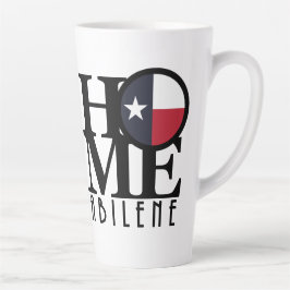 Taza De Café Latte HOME Abilene