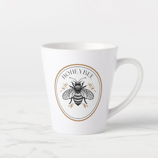 Taza De Café Latte Honey Bee (Derecha)