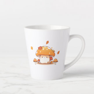 Taza De Café Latte hongo