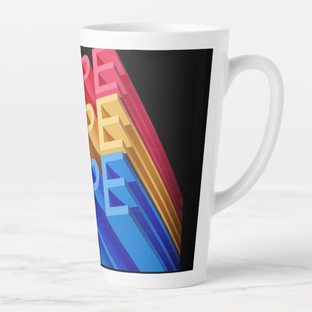 Taza De Café Latte Hope (Derecha)