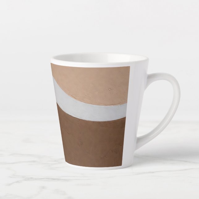 Taza De Café Latte Horizontes de Arcilla (Derecha)
