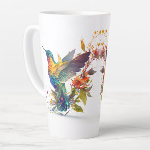 Taza De Café Latte Humminbird Latte Mug