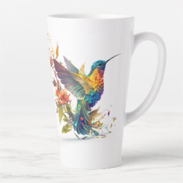 Taza De Café Latte Humminbird Latte Mug