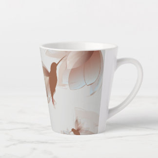 Taza De Café Latte Humminemente Along Latte Mug