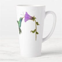 Hummingbird Latte Mug