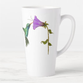 Taza De Café Latte Hummingbird Latte Mug
