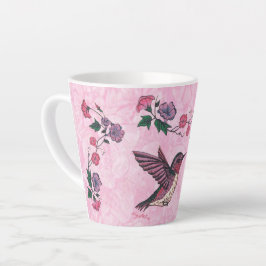 Taza De Café Latte Hummingbird Latte Mug
