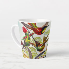 Taza De Café Latte Hummingbirds por Ernst Haeckel