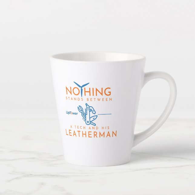 Taza De Café Latte Humor de Leatherman - Mug (Derecha)