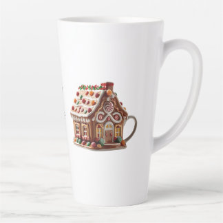 Taza De Café Latte Humor gracioso moda navidad moderna y divertida