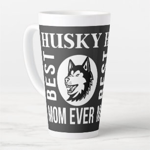 Taza De Café Latte Husky Mom, Perro Mom, Husky Gift