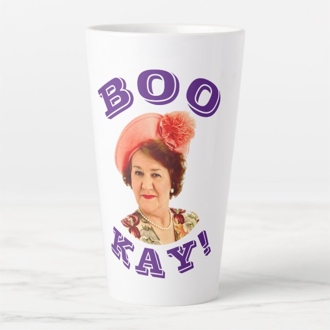 Taza De Café Latte ¡Hyacinth BOOKAY! (Anverso)