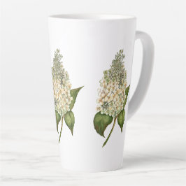 Taza De Café Latte Hydrangea Latte Mug