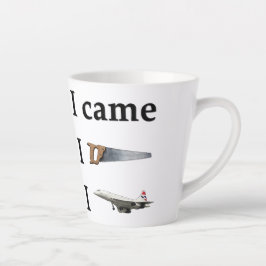 Taza De Café Latte I Came, I Saw, I…