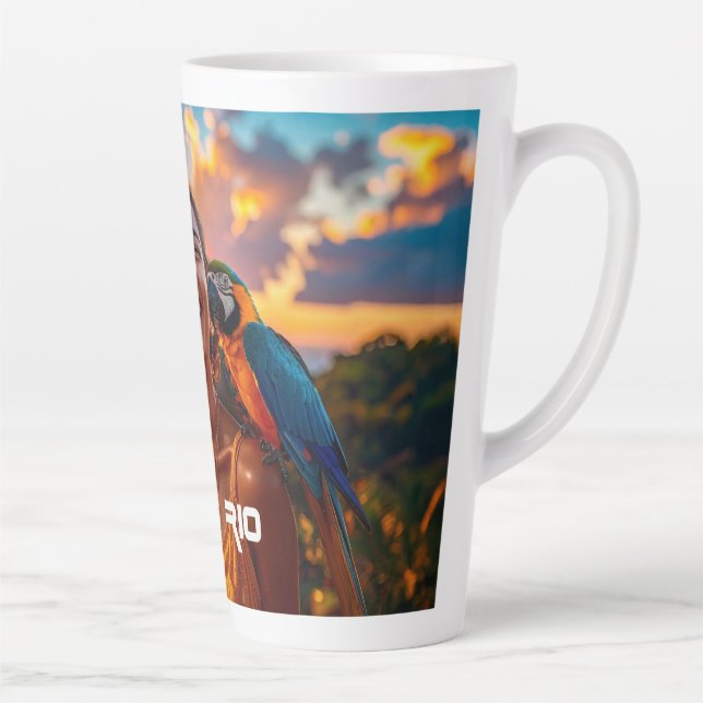 TAZA DE CAFÉ LATTE I LOVE RIO (Derecha)
