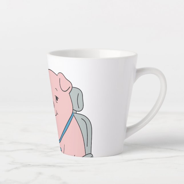 Taza De Café Latte I Survived Another Meeting (Derecha)