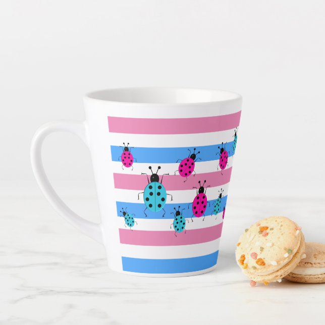 Taza De Café Latte Ideas de revelación de género, (In situ)
