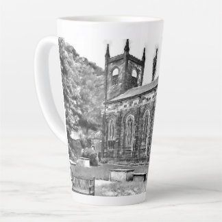 Taza De Café Latte Iglesia de Santa María, Luddenden