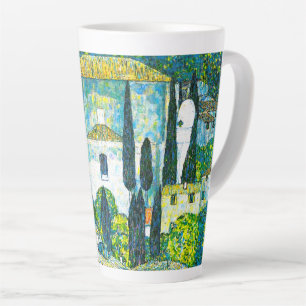 Taza De Café Latte Iglesia en Cassone Gustav Klimt