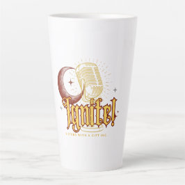 Taza De Café Latte ¡IGNORAR! Marca Merch de SWAG Inc.