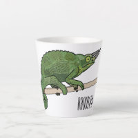 Ilustracion chameleon personalizado de Jackson
