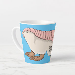 Taza De Café Latte Ilustracion de personalizado de hadas rosadas