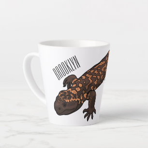 Taza De Café Latte Ilustracion monstruo personalizado Gila