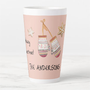Taza De Café Latte Ilustraciones Rústicos De Un País De Colores De Ag