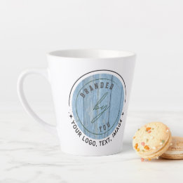 Taza De Café Latte Imagen y fondo del personalizar | Pequeña