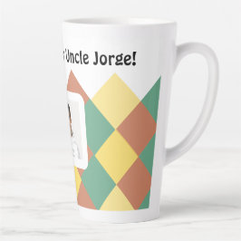 Taza De Café Latte Imagen y texto editable por latte latte personaliz