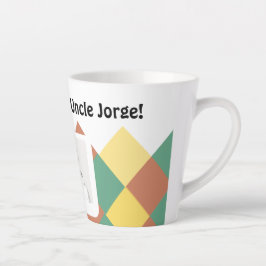 Taza De Café Latte Imagen y texto editable por latte latte personaliz