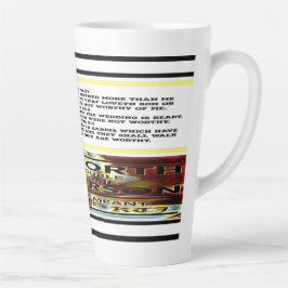 Taza De Café Latte Imágenes de secuencias de comandos 03