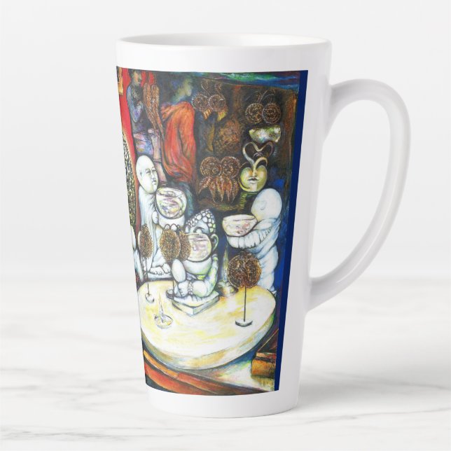 Taza De Café Latte Impermeable por el desafío (Derecha)