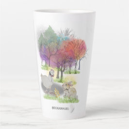 Taza De Café Latte Impresión Boganhues Pipa & Marlow