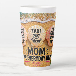 Taza De Café Latte Impresión de lienzo envuelto falsaCamiseta diverti